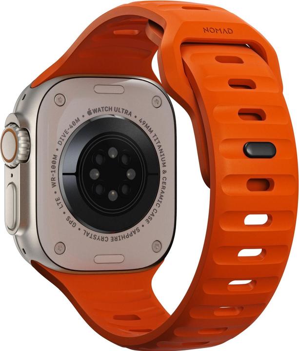 Actual product image Nomad Sport Band 42/44/45/49mm Ultra (49 mm, Fluoroelastomer, Aluminium)