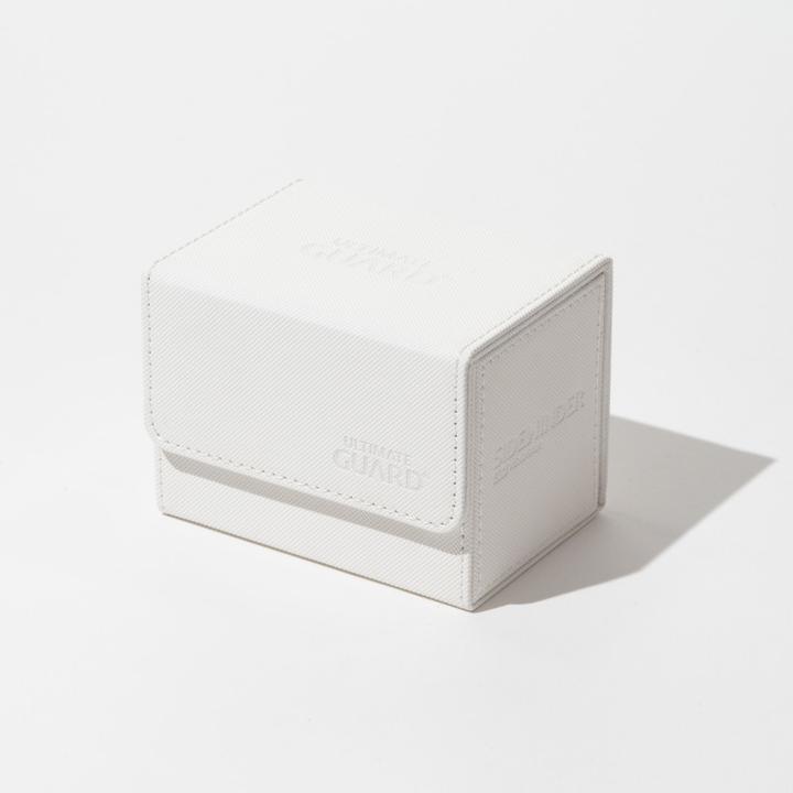 Actual product image Ultimate Guard Card Box XenoSkin Sidewinder Monocolor 80+ White
