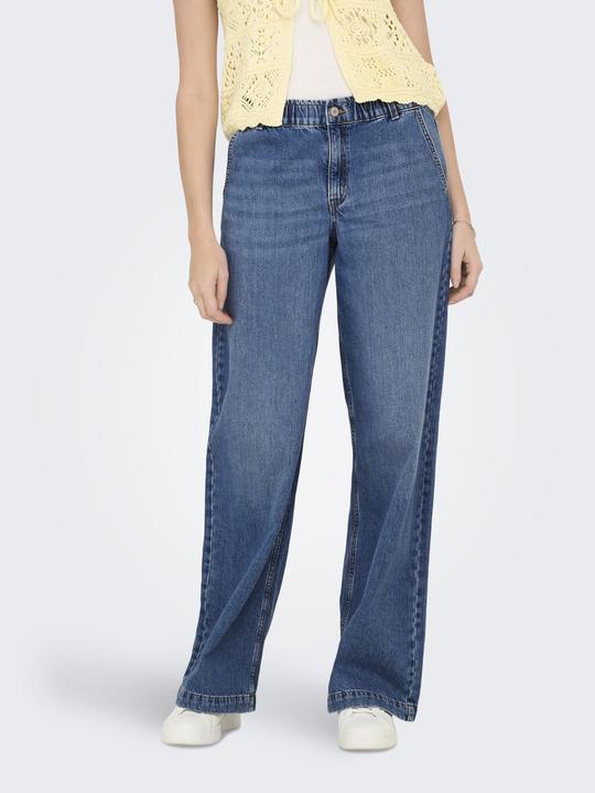 Immagine prodotto Only ONLCOMET Mittlere Taille Weiter Beinschnitt Jeans Jeans mit weitem Bein (34)