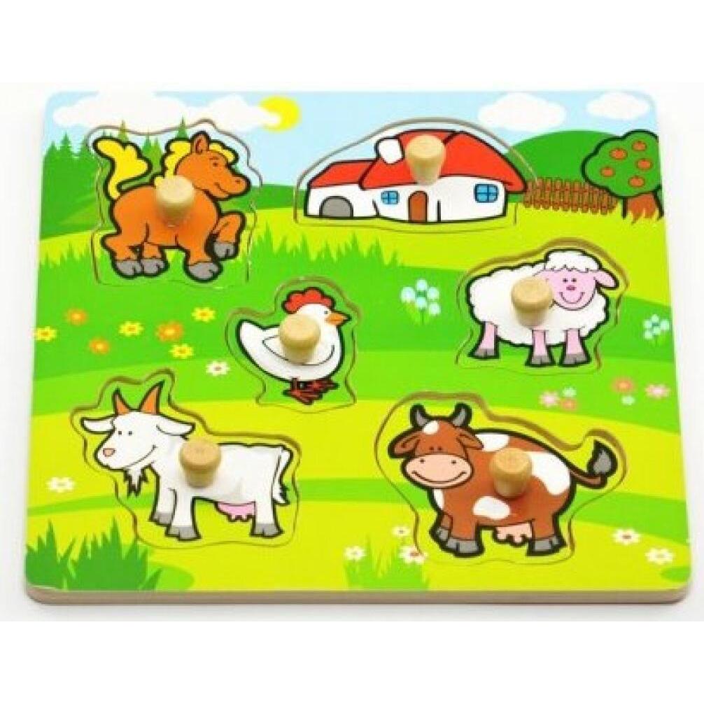 Teddies Holzpuzzle Meine ersten Tiere (42761735)