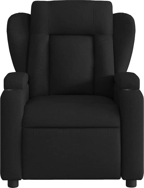 Produktbild VidaXL Massagesessel Schwarz Stoff,Farbe: Schwarz,Material: Stoff