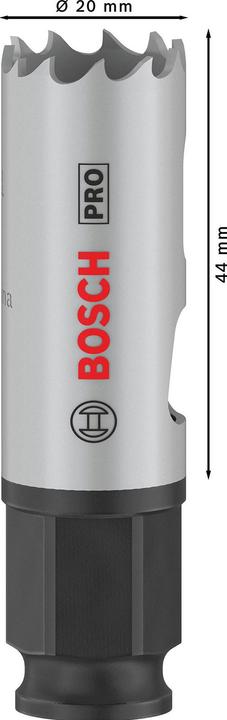 Immagine prodotto Bosch Professional Zubehör Sega a tazza PRO Multi Material PC Plus, 20 mm, 24 pezzi. (20 millimetri)