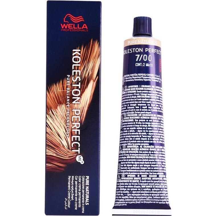 Wella, Haarfarbe, KOLESTON PERFECT ME+ PURE NATURALS 7/00 60 ml (00, 7)
