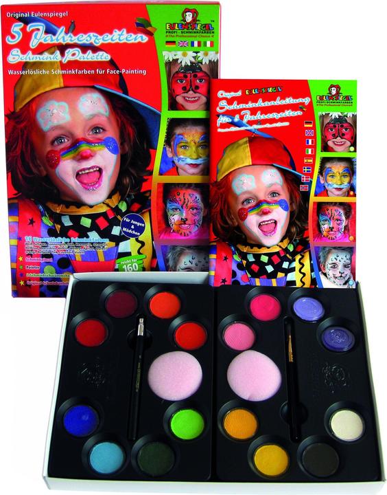 Eulenspiegel 5 Jahreszeiten-Schmink-Palette
