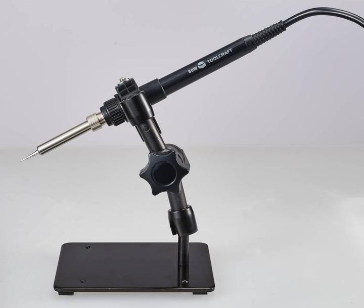 Actual product image Toolcraft AT-200 Third hand (L x W x H) 100 x 82 x 200 mm