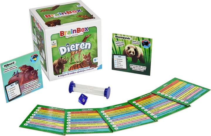 Productafbeelding Asmodée BrainBox dieren bordspel