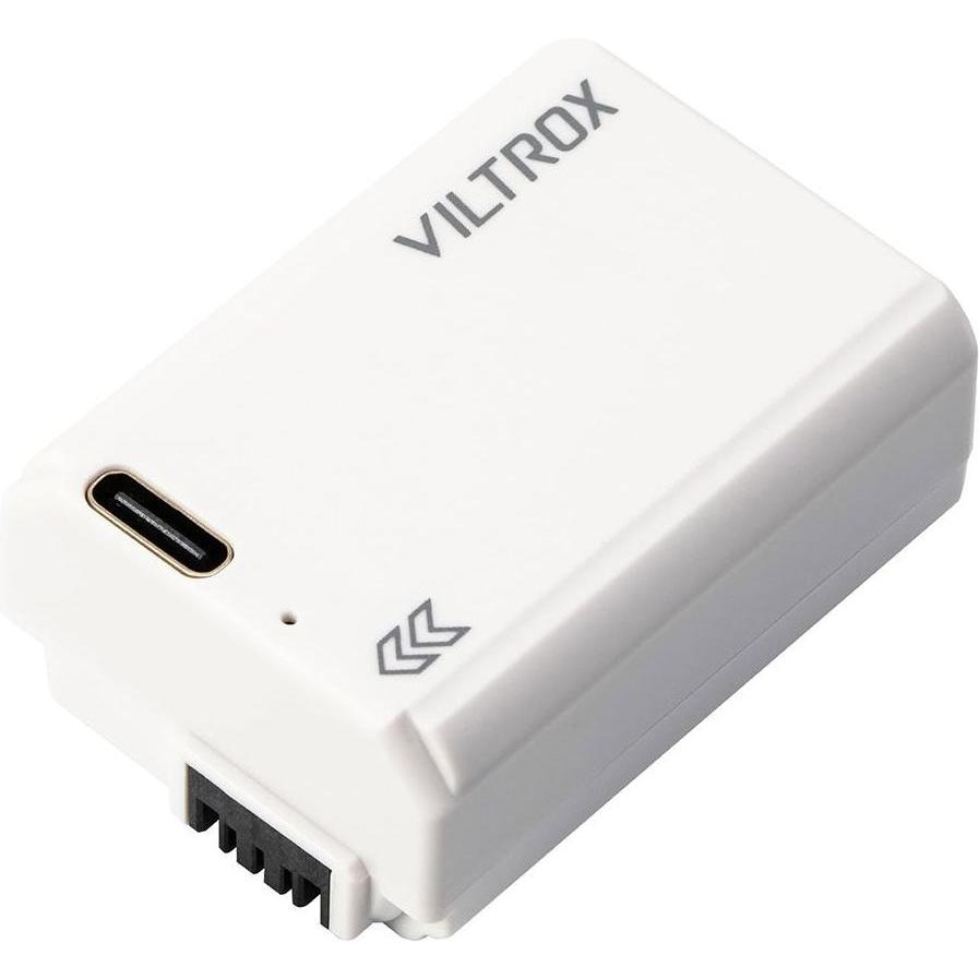 Viltrox TNP FW50 Battery ( NP FW50 ) TYPE C 1030MAH for Sony Camera (Akku), Kamera Stromversorgung, Weiss