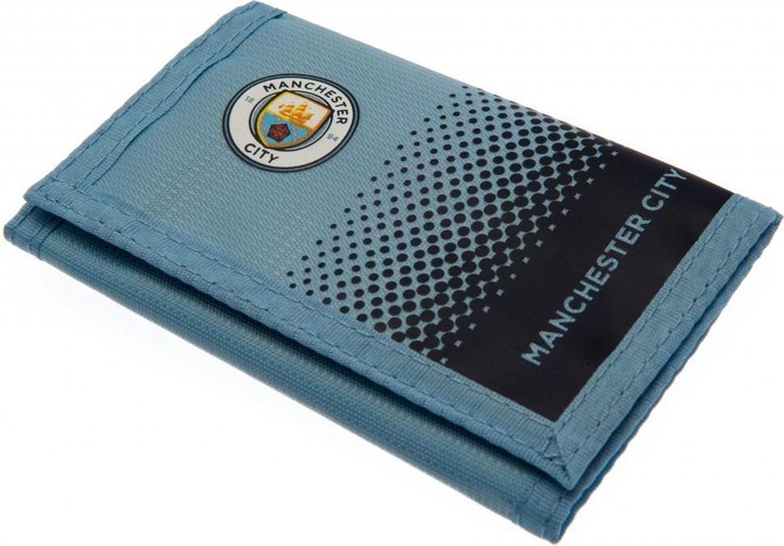 Immagine prodotto Manchester City FC Portafoglio in nylon Fade Design con chiusura a sfioramento