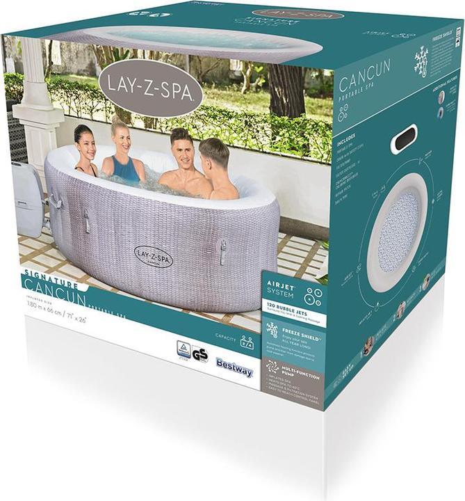 Image du produit Bestway Lay-Z-Spa Cancun AirJet (4 pers.)