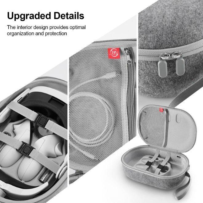 Actual product image MU Classic Meta Quest 3 storage bag