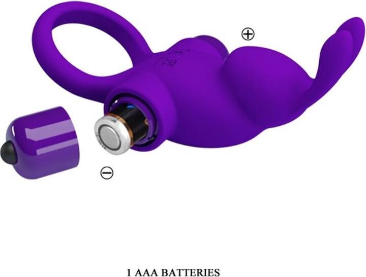 Actual product image Pretty Love Vibrierender Hasen Penisring (6 cm)