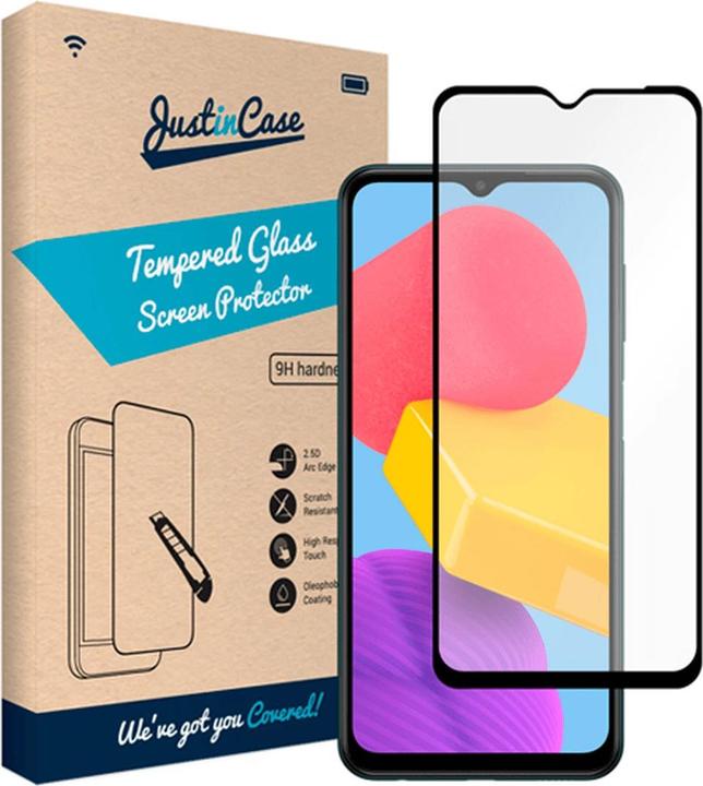 Actual product image Just in Case Tempered Glass Edge To Edge Screen Protector Samsung Galaxy M13 (1 Piece, Samsung Galaxy M13)