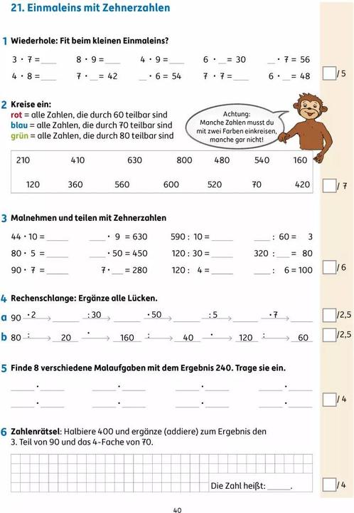 Produktbild Tests in Mathe - Lernzielkontrollen 3. Klasse (Deutsch, Agnes Spiecker, Gisela Specht, 2023)