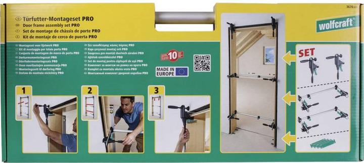 Productafbeelding wolfcraft 1 Deurbekledingsset PRO 8 stuks. (1000 mm)