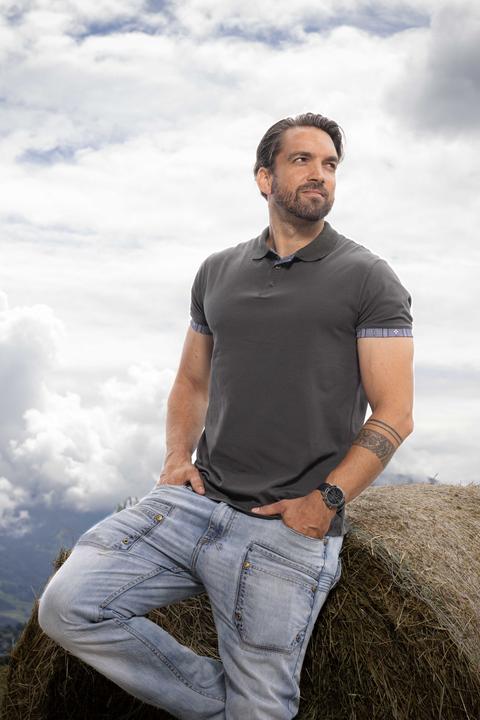 Produktbild Edelvetica Polo Shirt Edelweiss Krageninnenseite & Armabschluss Herren (M)