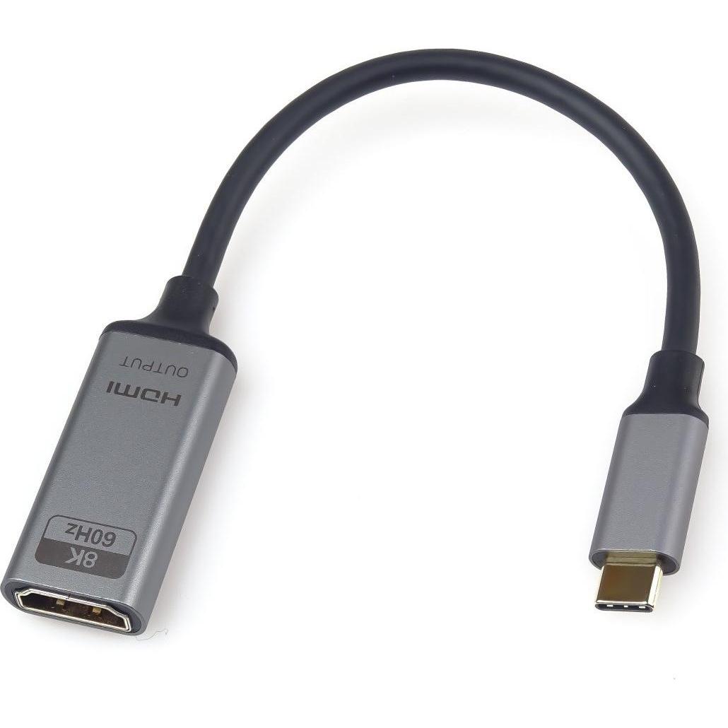 PremiumCord Adattatore USB-C na HDMI rozlišení obrazu 8K@60Hz,4K@144Hz, 20cm (USB-C, 20 cm), Adattatore dati + video