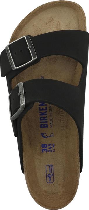 Actual product image Birkenstock Arizona SFB Nubukleder Weichbettung schmal - 63231 (43)