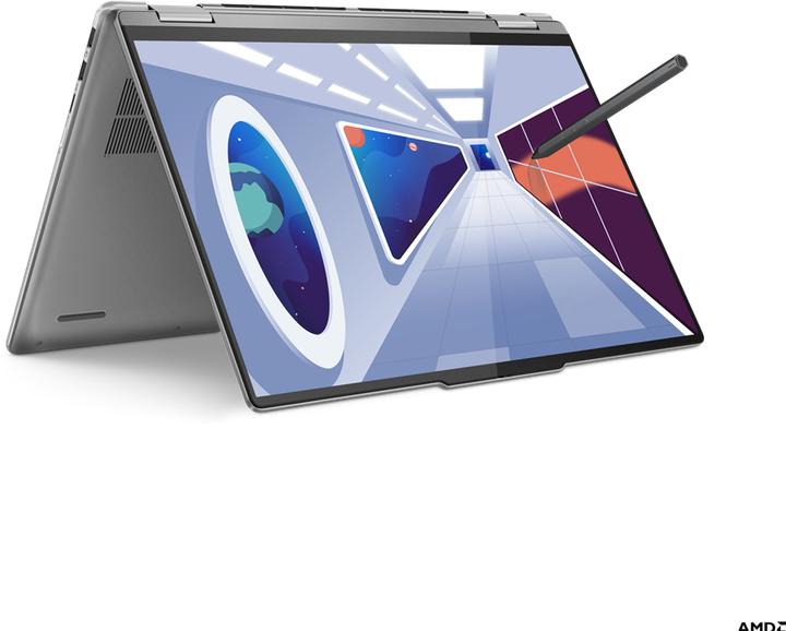 Actual product image Lenovo Yoga 7 (16", AMD Ryzen 7 7735U, 16 GB, 1000 GB, DE)