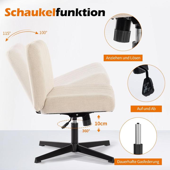 Produktbild Bosmiller Schneidersitz-Stuhl (43 - 53 cm)