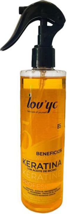 Actual product image Lov'yc Liquid Keratin with Castor Oil 300ml (300 ml)