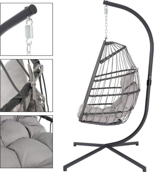 Immagine prodotto Ambiance Technology Sedia sospesa (136 kg)