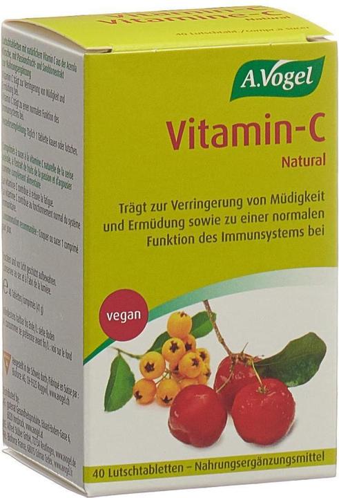 Produktbild A. Vogel Vitamin C (40 Stück, Tabletten, 110 g)