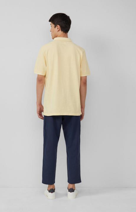 Actual product image S.Oliver Polo-Shirt Poloshirt mit kleinem Labelpatch und Flammgarnstruktur (XXL)