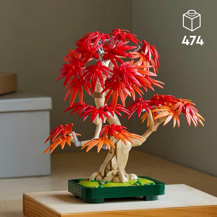 Actual product image LEGO Japanese red maple - bonsai tree (10348, LEGO Botanical)