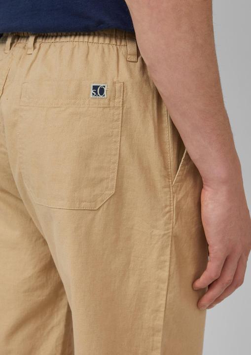 Produktbild S.Oliver Hose Detroit: Bermuda aus Baumwoll- und Leinenmix im Relaxed Fit (32)