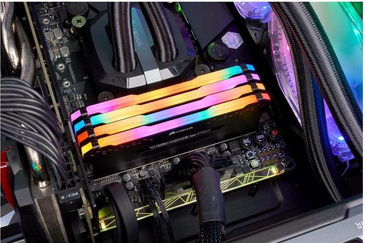 Actual product image Corsair Vengeance RGB Pro (4 x 8GB, 3600 MHz, DDR4-RAM, DIMM)