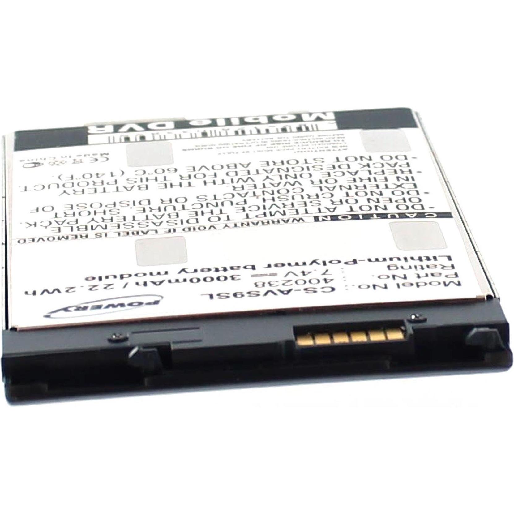 AGI 93401 - Batterie/Akku - Archos - 9 TABLET PC - Schwarz - Lithium Polymer (LiPo), Smartphone Akku