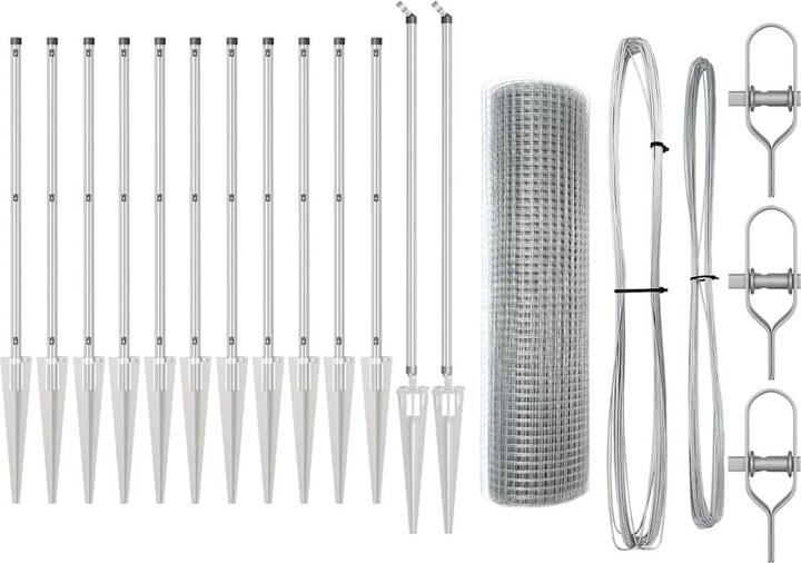 Produktbild vidaXL Zaunpfosten