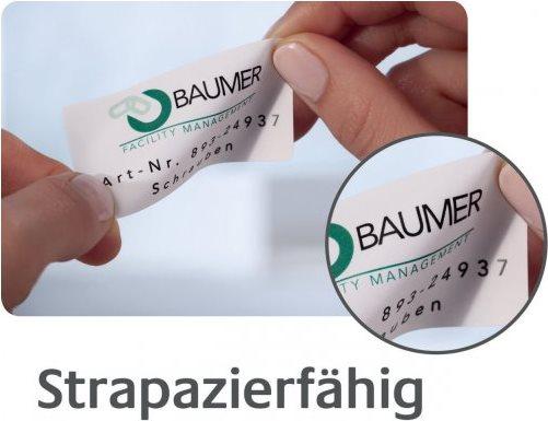 Actual product image Avery Weatherproof film labels