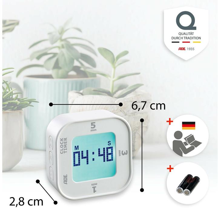 Immagine prodotto ADE Timer da cucina, inclinabile