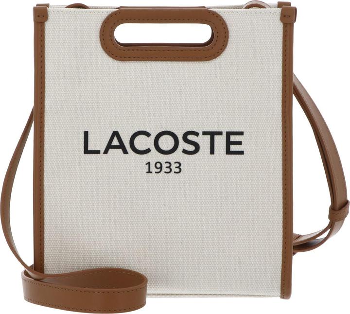 Lacoste Heritage Canvas Tote Bag