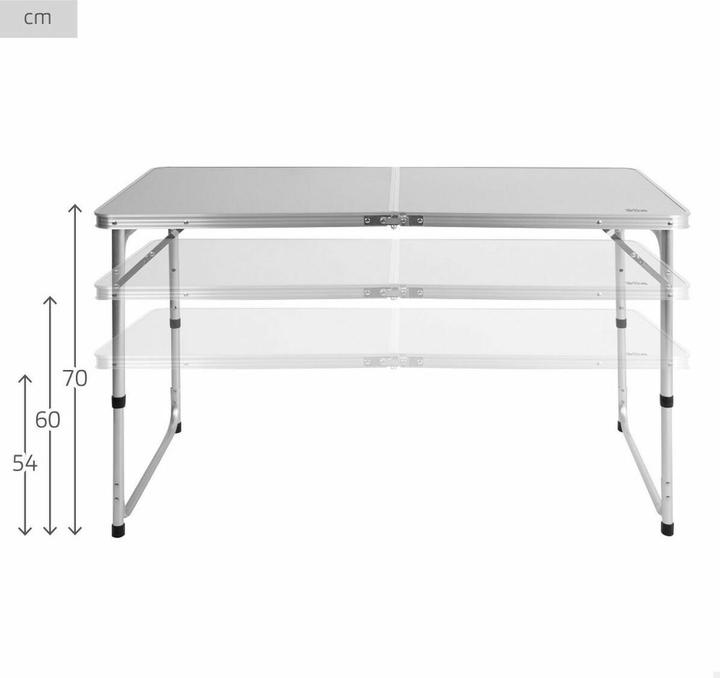 Image du produit Aktive Table Klapptisch 120 x 70 x 60 cm