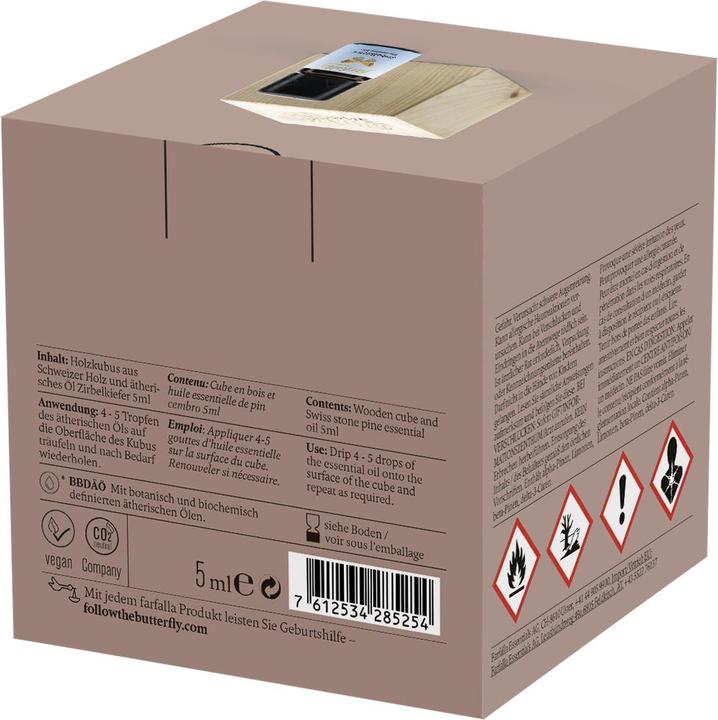 Actual product image Farfalla - Swiss stone pine fragrance set be protected