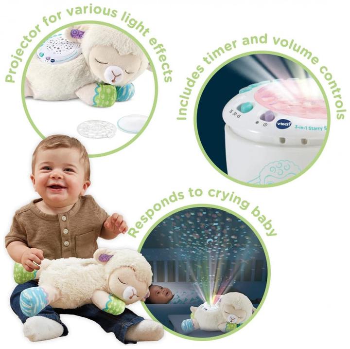 Productafbeelding VTech 550503 Baby Projector met 70+ Melodietjes en Huilfunctie (Engelse versie) 3+ Maanden