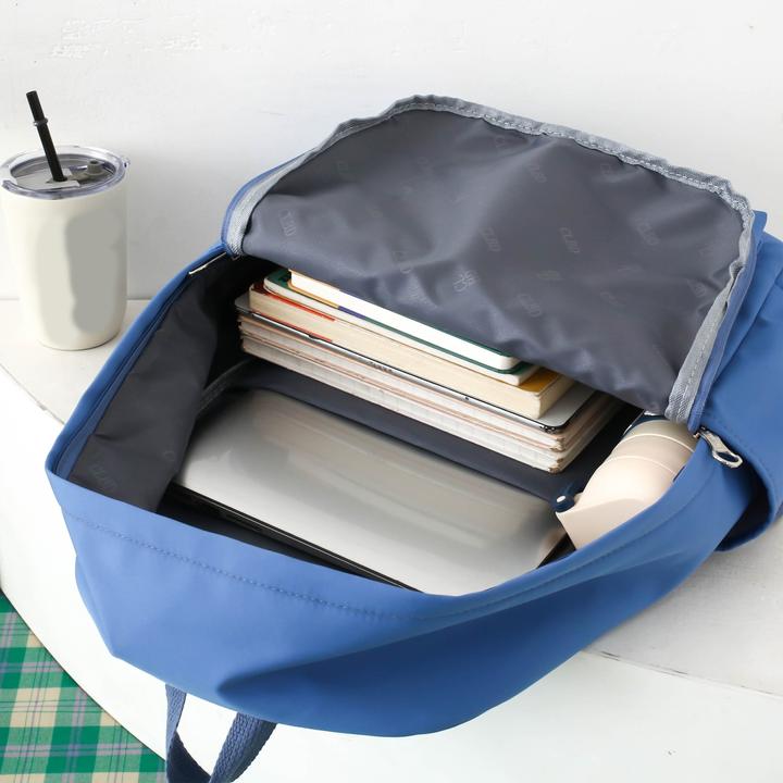 Actual product image Only-Bags.Store 4pcs Bag Set: Chic Solid Colour Nylon Backpack with Adjustable Straps, Tote, Crossbody &