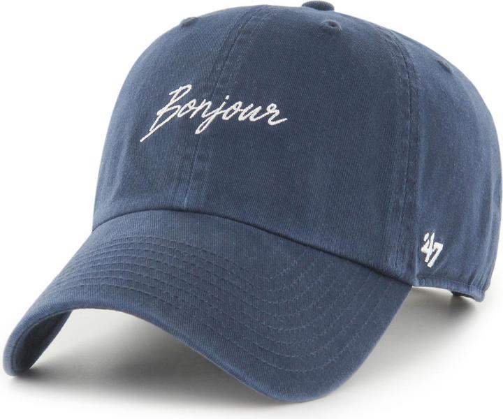 Actual product image 47 Brand Adjustable CLEAN UP Cap - SLOGAN Bonjour