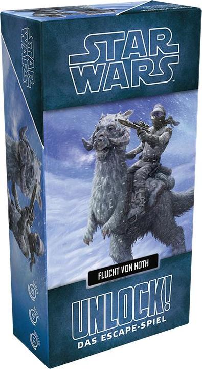Actual product image Asmodée SCOD0058 - Unlock! Star Wars-Flucht von Hoth, single scenario, 1-6 players, ages 10+ (DE edition) (German)