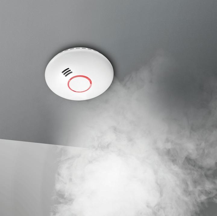 Actual product image Alecto SMART-SMOKE10 Smart Zigbee Rookmelder - 10 jaar sensor - Voldoet aan Europese norm EN14604 - Wit