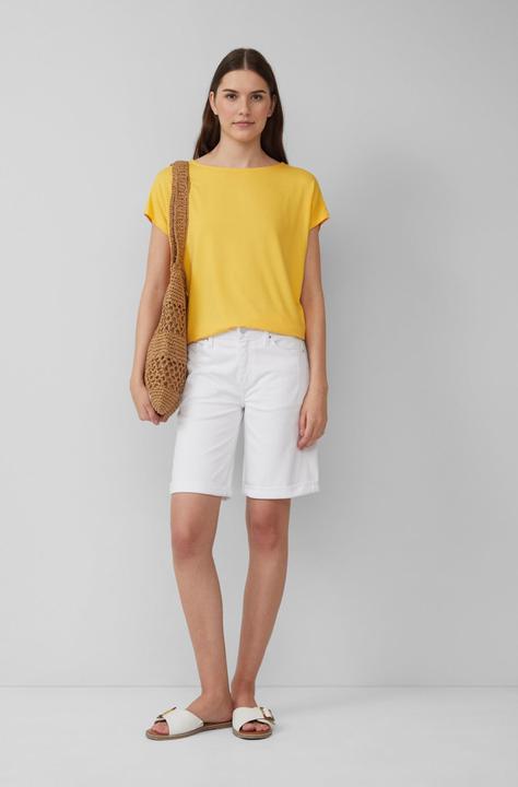 Actual product image S.Oliver T-Shirt Fliessendes Jersey-Shirt mit überschnittenen Schultern (42)