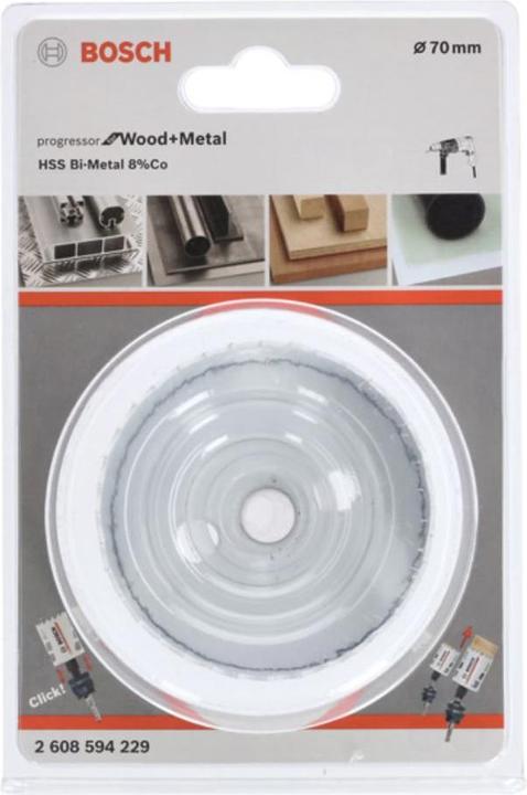 Actual product image Bosch Professional Zubehör Saw blade HSS-Co Bi-Metal SDS-Click (70 mm)