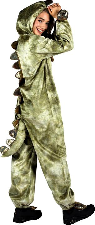 Actual product image Thetru Dino Kostümoverall - Kostüm für Fasching Karneval (M, L)