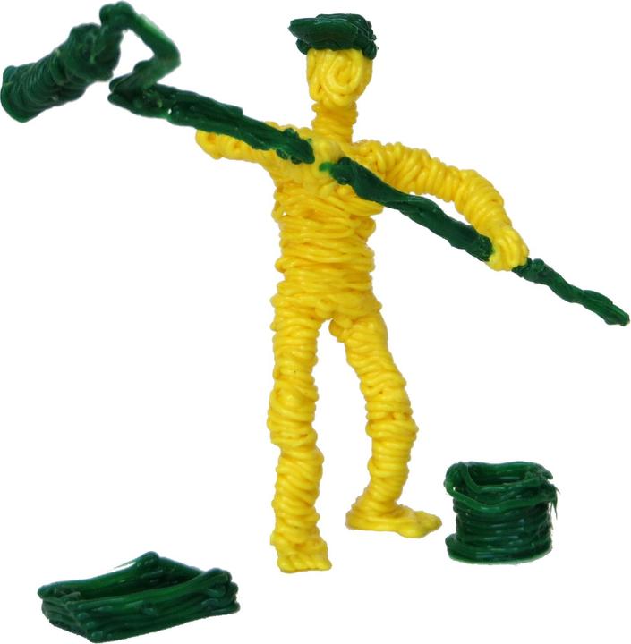 Actual product image 3Doodler PL05-DUCK 3D Printing Material Polyactic Acid (PLA) (PLA, 3 mm)