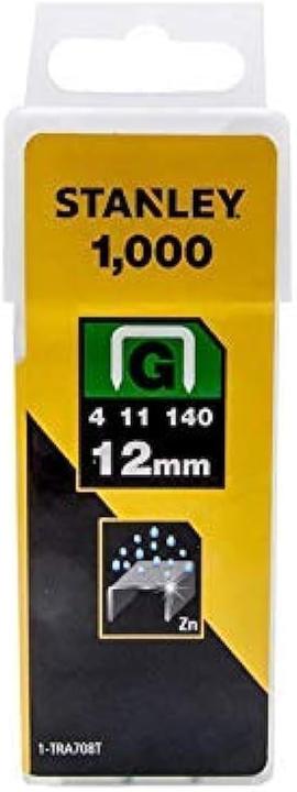 Produktbild Stanley Klammern Typ G (12mm) (1000 x)