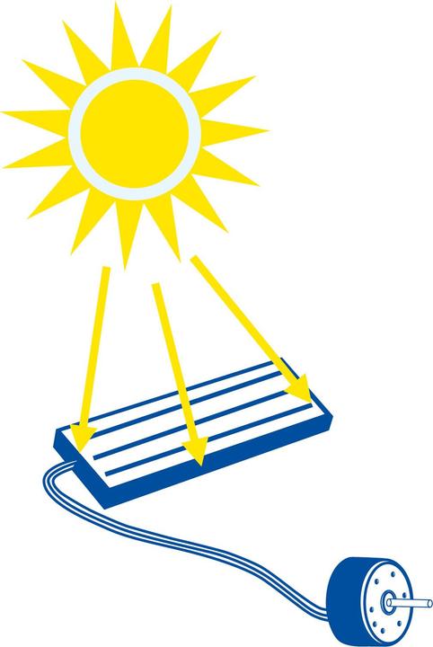 Actual product image Pebaro Wooden construction kit solar windmill