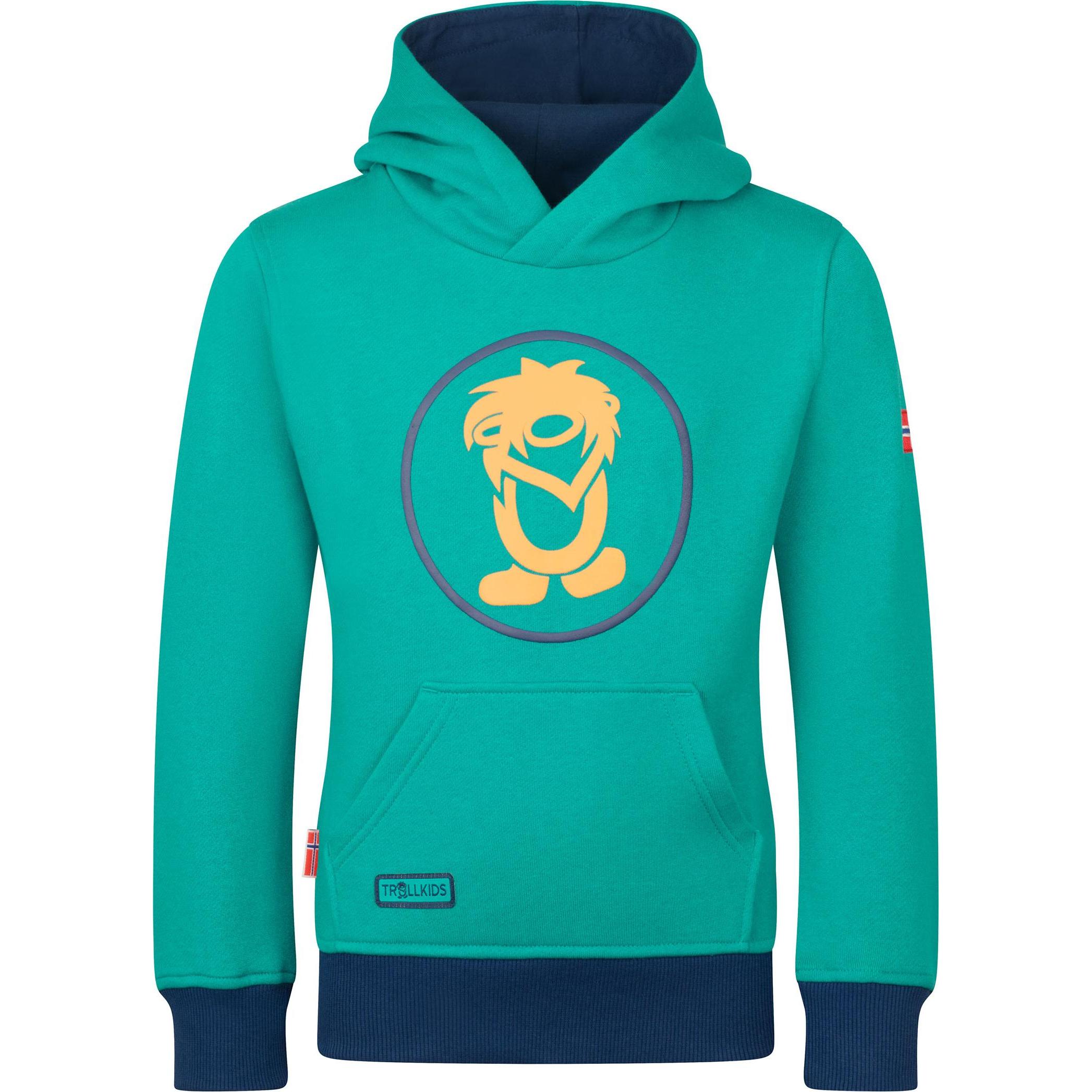 Trollkids, Unisex, Pullover, Kid's Troll Sweater, Grün, (164)
