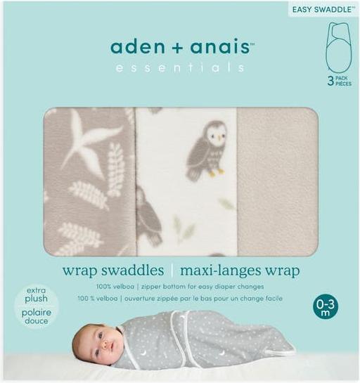 Produktbild aden + anais Velboa easy swaddle (23 cm, 62 cm)